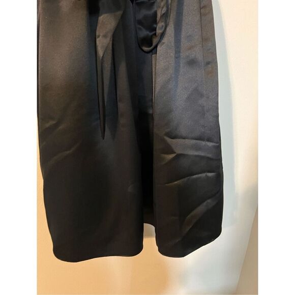 Banana Republic 2 Sleeveless Lace Bodice Satin Bottom Knee Length Cocktail Dress - Picture 8 of 11